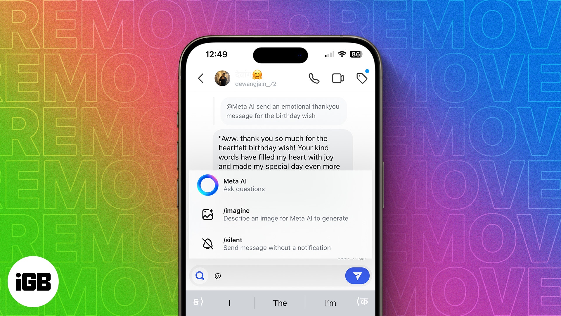 How to turn off Meta AI on WhatsApp Instagram and Facebook