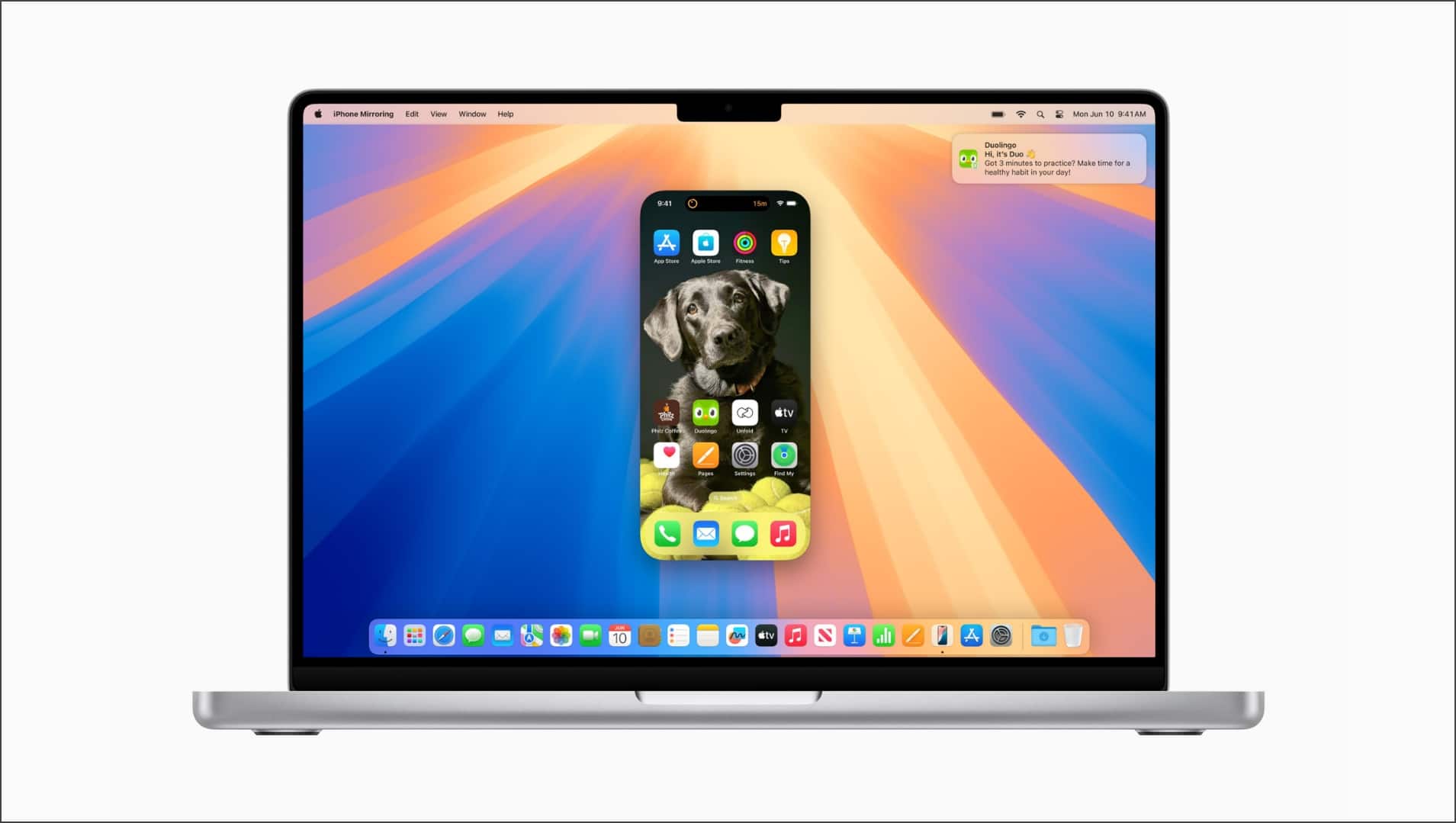 macOS Sequoia comes with iPhone Mirroring