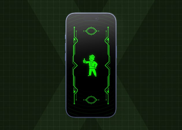 Fallout Pip Boy wallpaper for iPhone