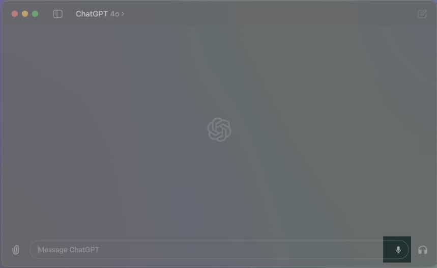 Tap on Microphone icon to record voice command