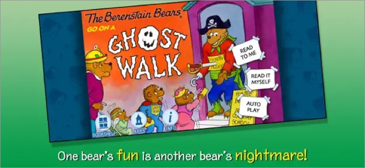 Berenstain Bears   Ghost Walk iPhone game