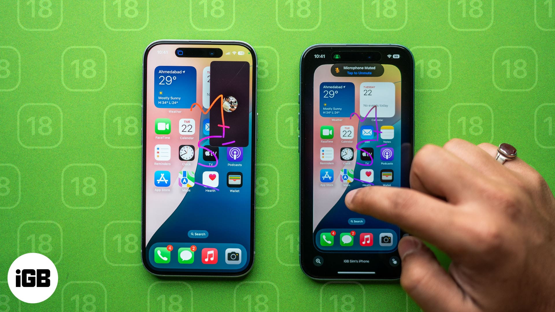 Using SharePlay remote control feature to control someone's iPhone