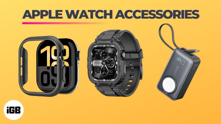 Apple Watch accessories you must have.