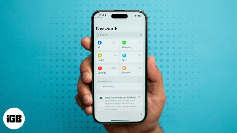 How to find saved passwords on iPhone.