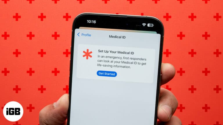 Set up Medical ID on iPhone.