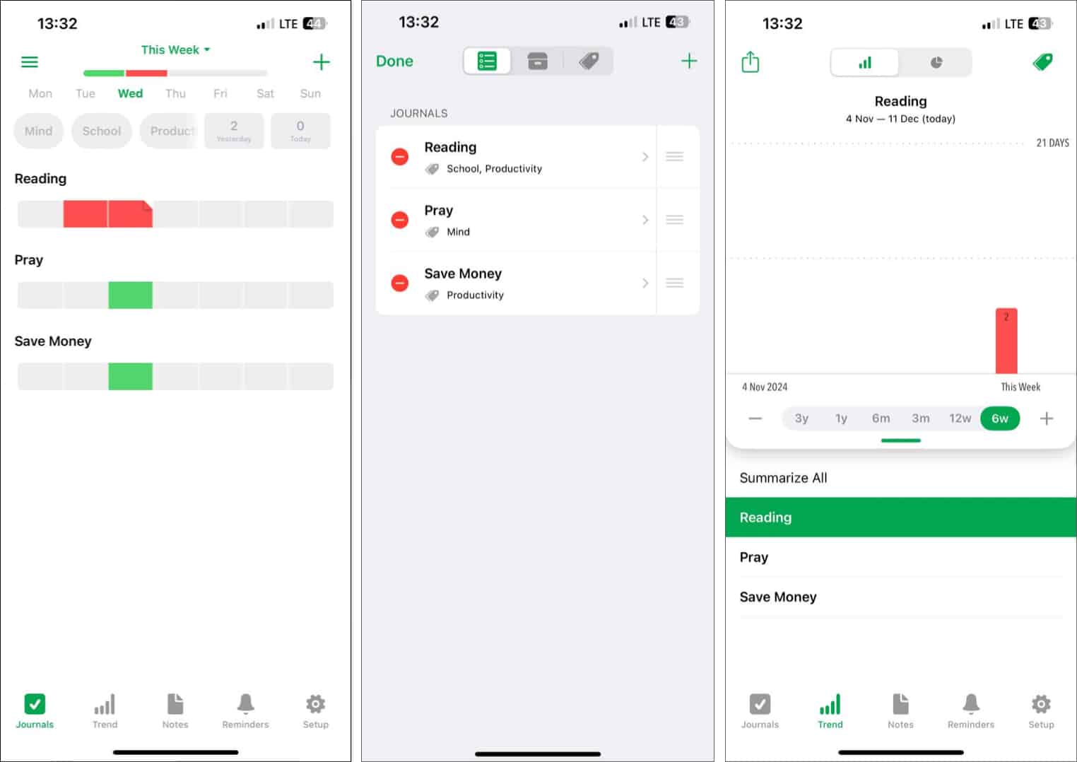 Way of Life   Habit Tracker app for iPhone