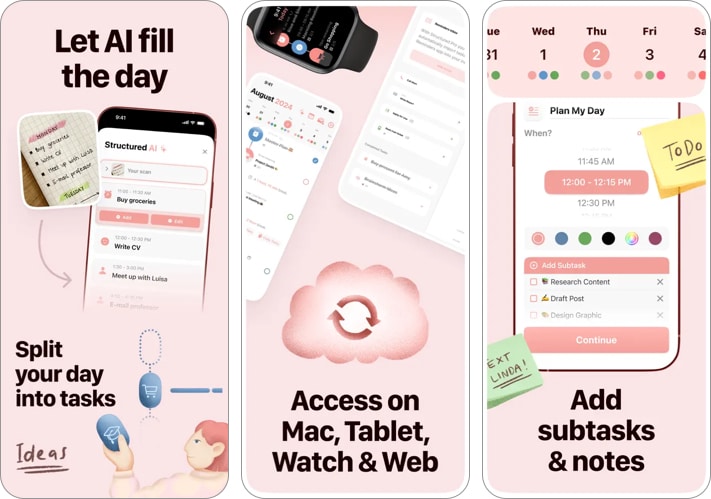 Structured Daily Planner