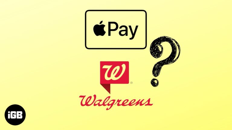 Does Walgreens take Apple Pay.