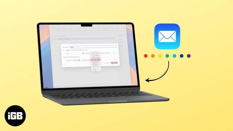 Color-code emails in Mail on Mac.