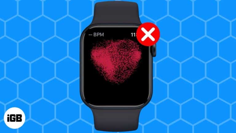 Fix Apple Watch ECG not working.