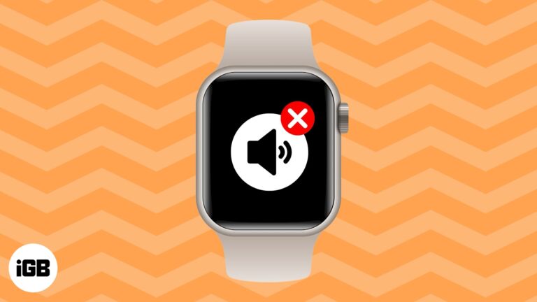Fix Apple Watch speaker not working.