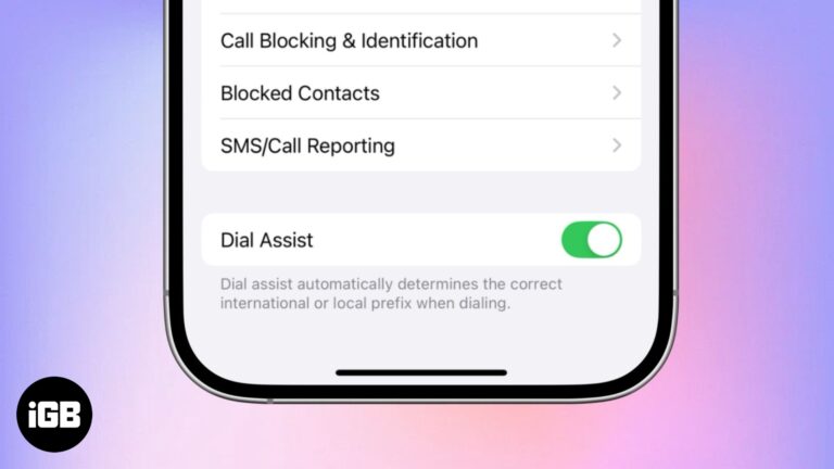 How to use Dial Assist on iPhone.