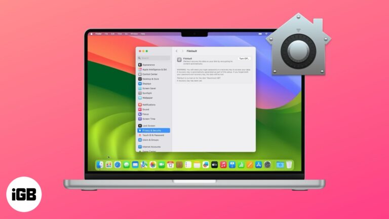 Using FileVault on a Mac to protect your data.