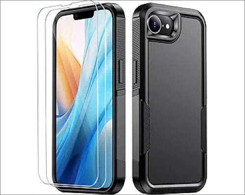 spidercase full body protective case for iPhone 16e