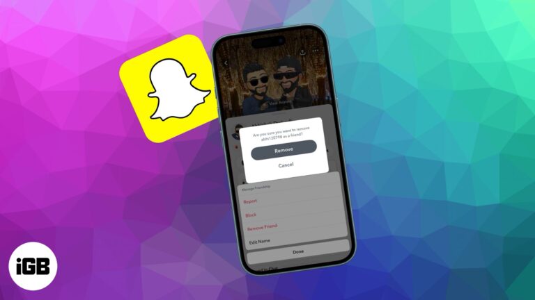How to unfriend someone on Snapchat.