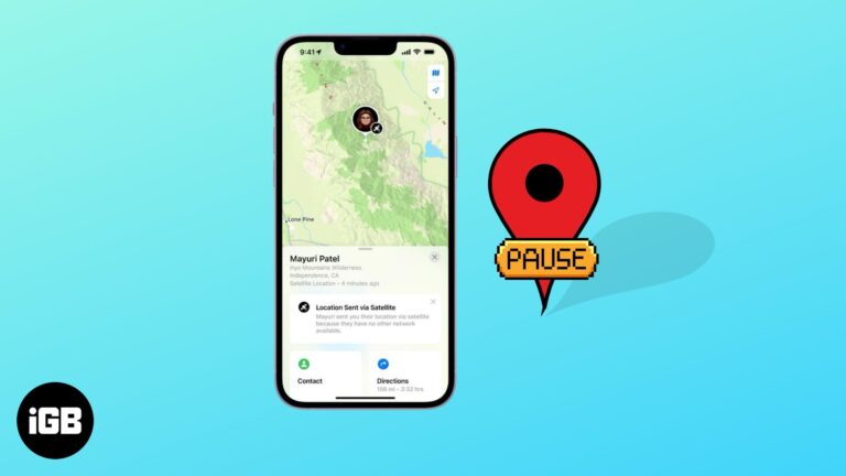 Find My app on an iPhone showing someone's location.