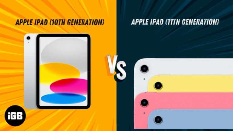 iPad 11 vs iPad 10 comparison.