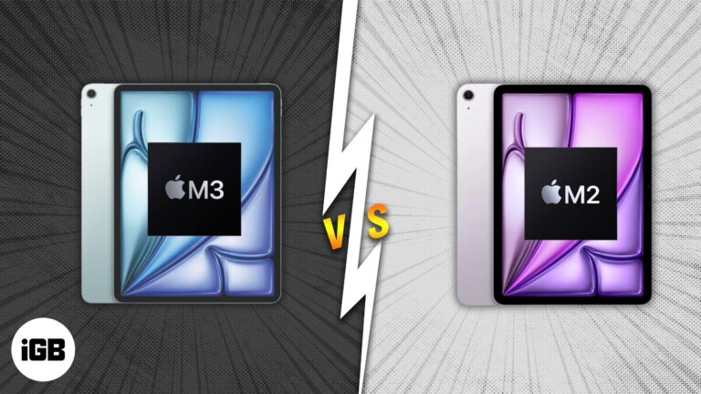 iPad Air M3 vs. iPad Air M2.