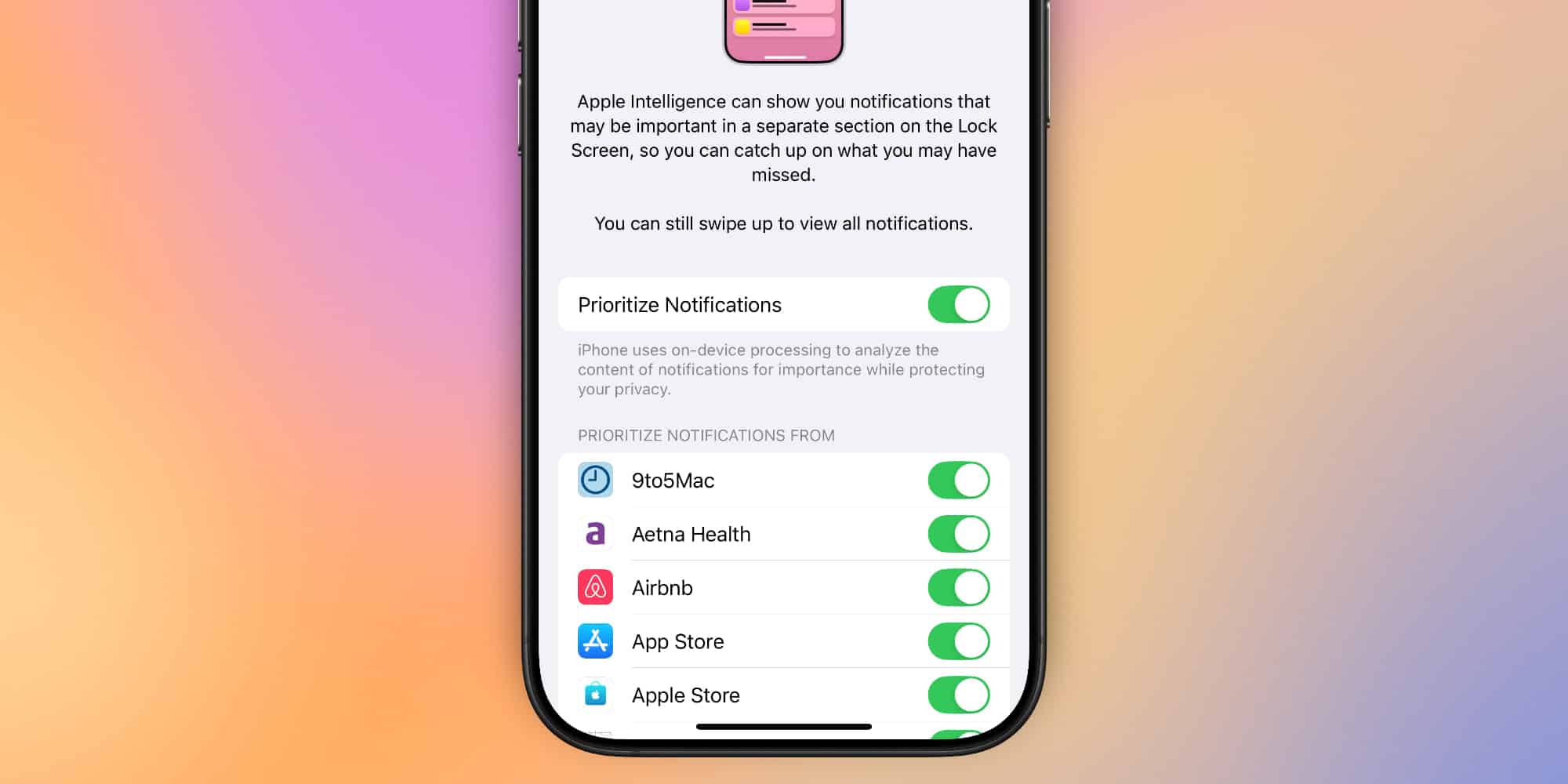 priority notifications ios 184 beta2